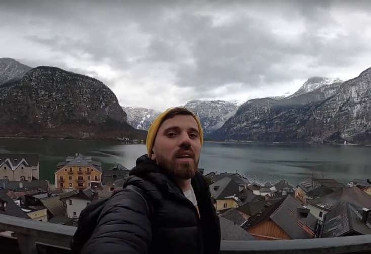 Azərbaycanlı vlogger dünyanın ən məşhur kəndinə gedib bunları çəkdi - VİDEO
