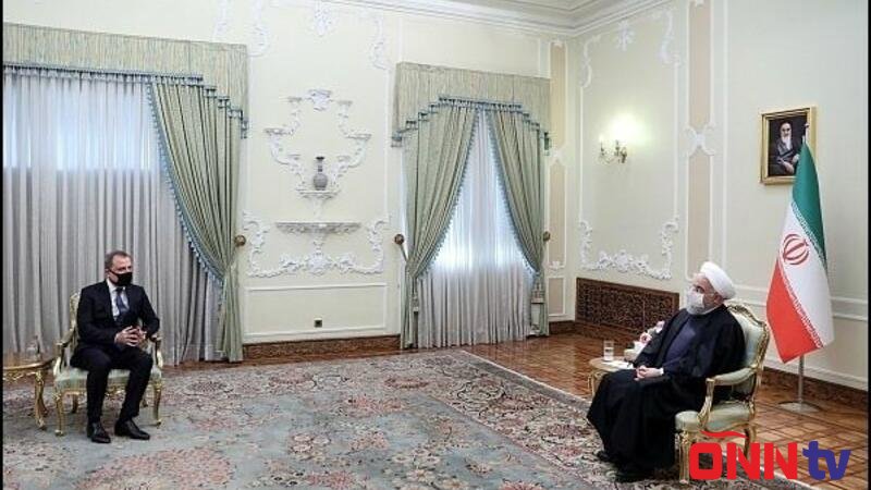 Ceyhun Bayramov İran prezidenti ilə görüşdü