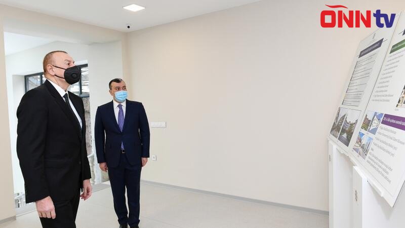 İlham Əliyev Şağan Reabilitasiya Pansionatının açılışında